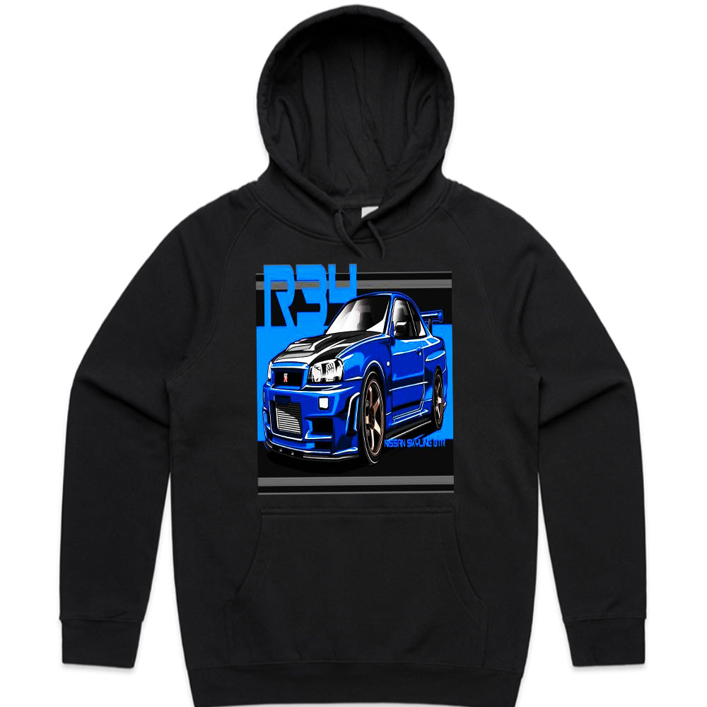 R34 Skyline Godzilla: Midnight Blue Edition