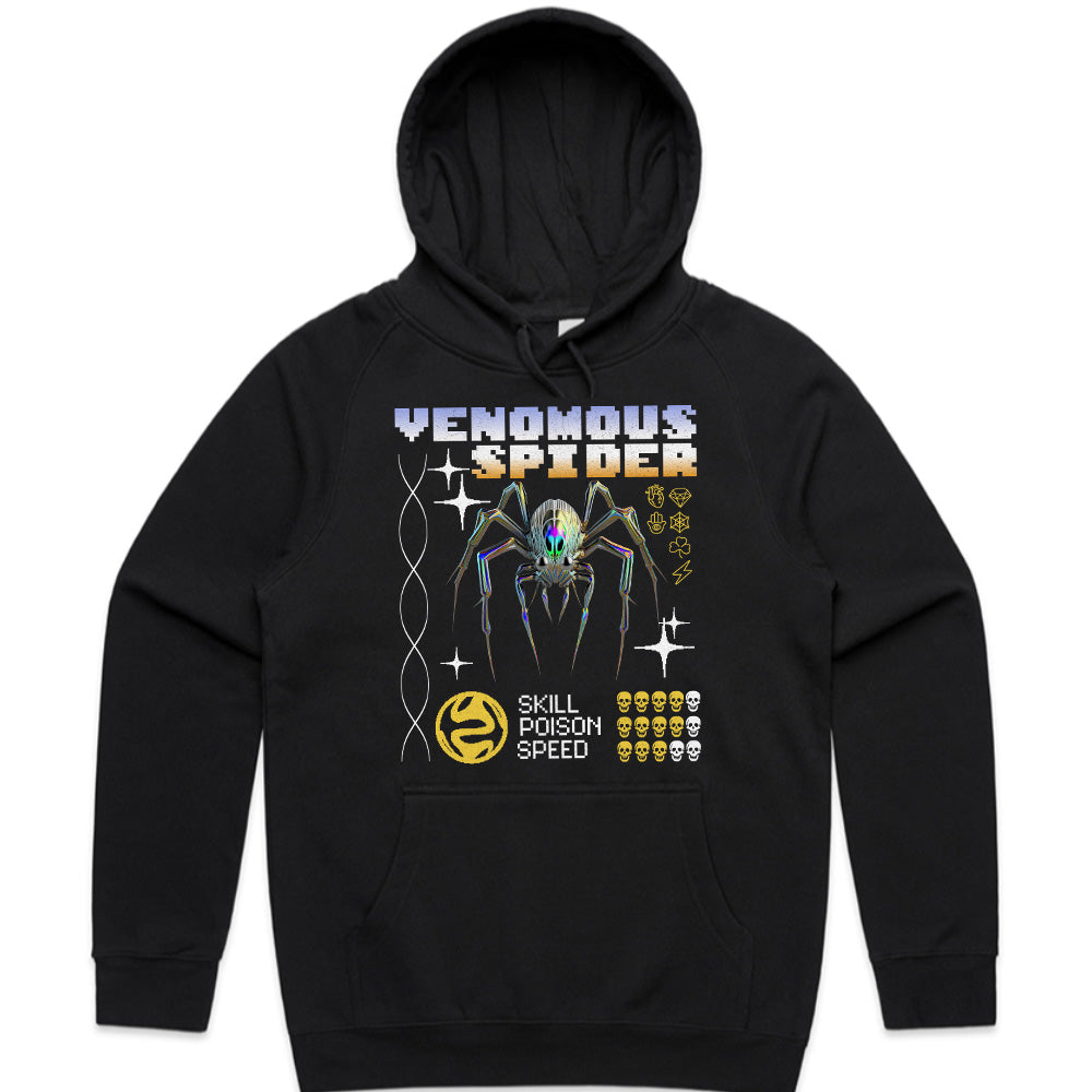 Venomous Spider: Pixel Venom Tee