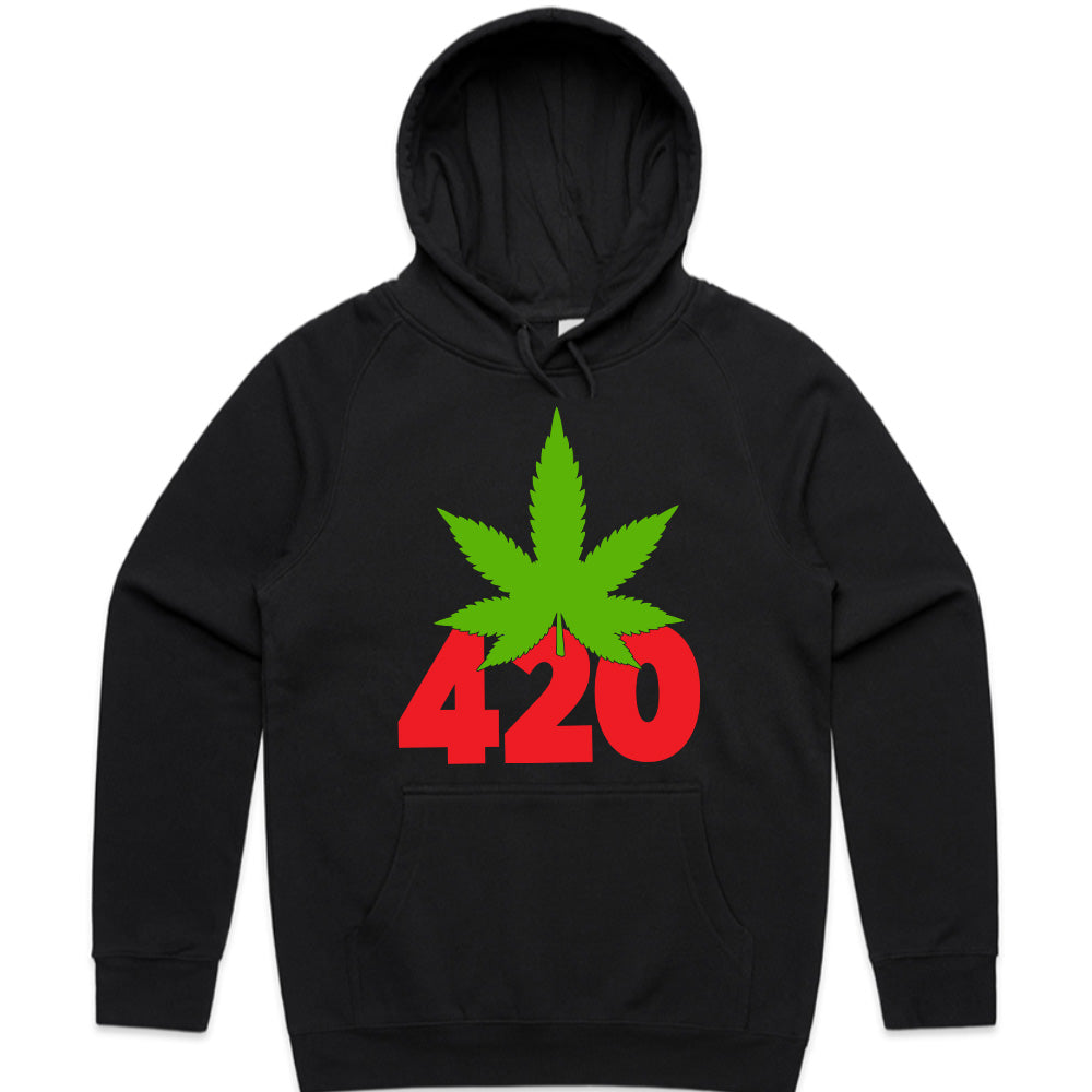 Blaze Bold: Classic 420 Leaf Tee