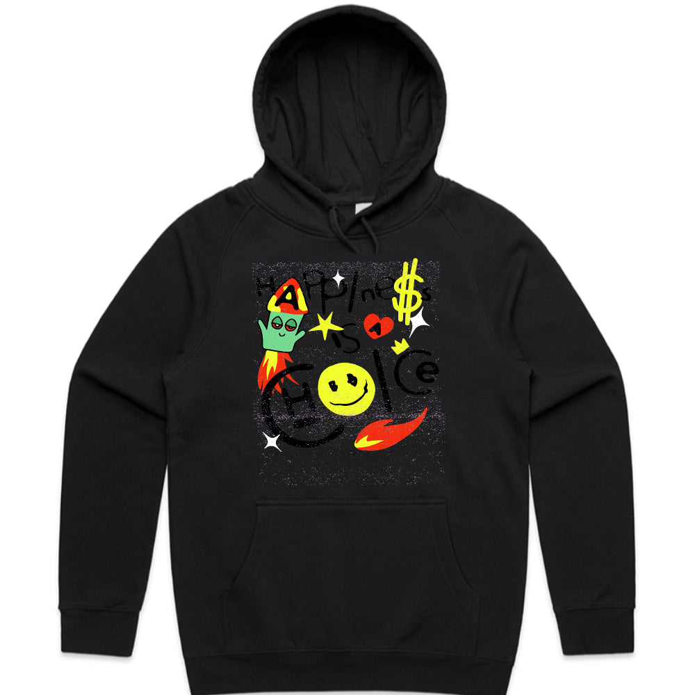 Cosmic Joyride – Happiness Is a Choice Tee
