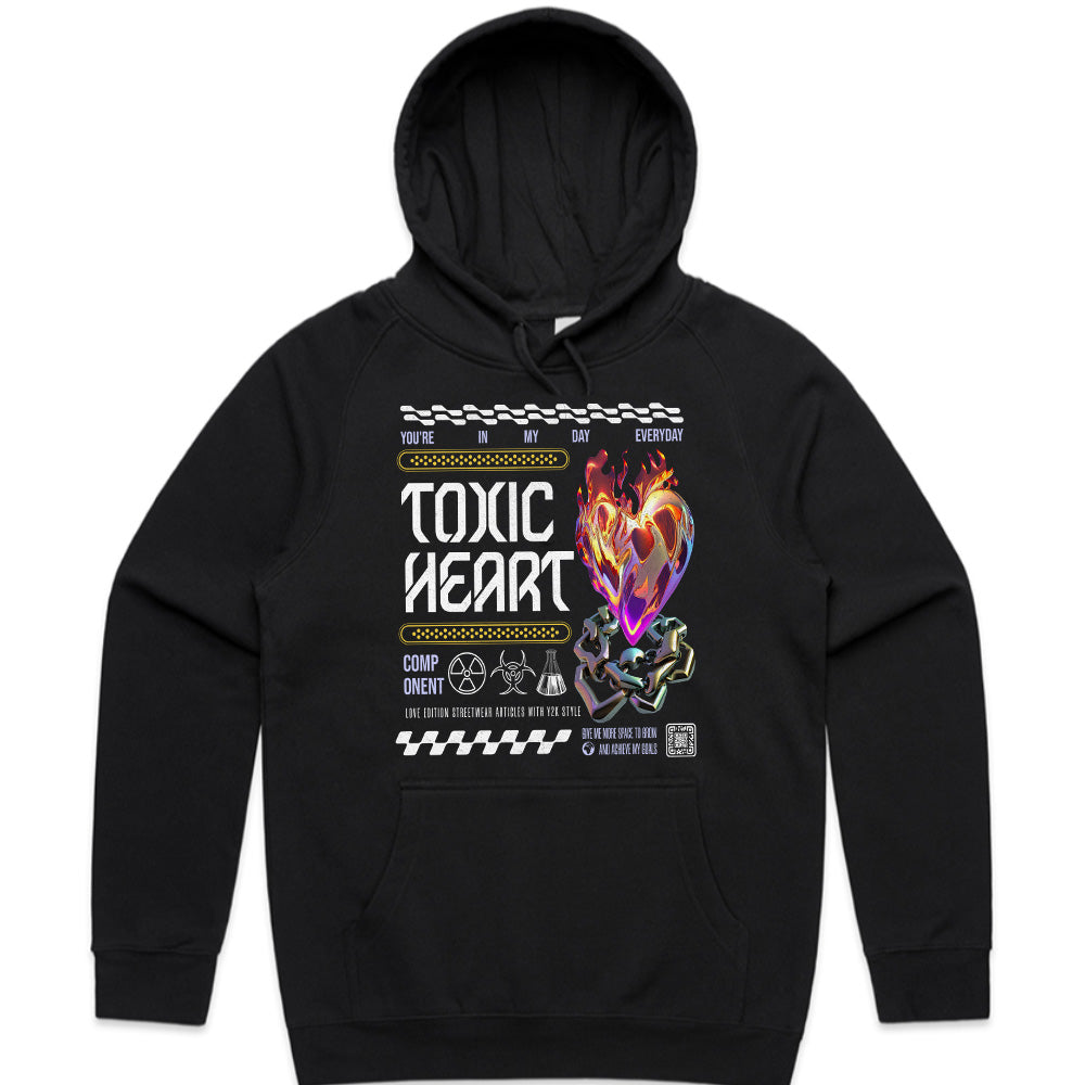 Toxic Heart – Love in Chains Y2K Tee