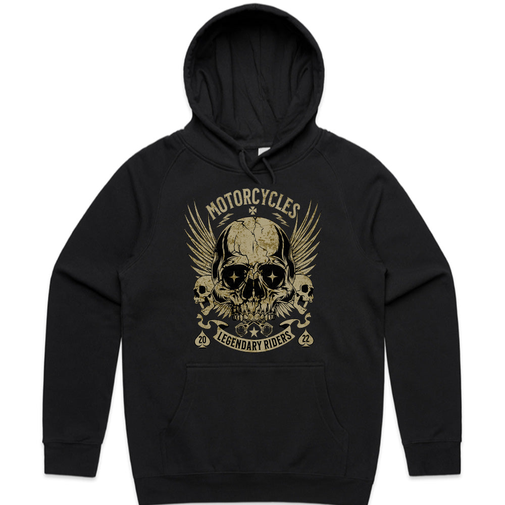Legendary Riders: Skull Wings Brotherhood Tee
