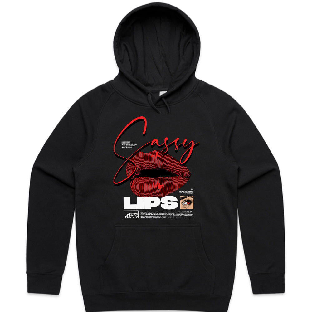 Sassy Lips: Bold Expression Tee