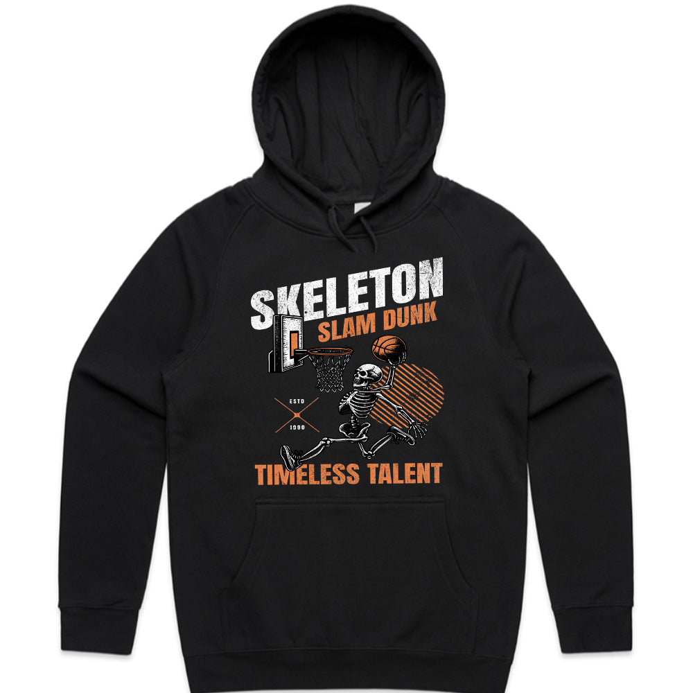 Timeless Dunk: Skeleton Slam Classic Tee