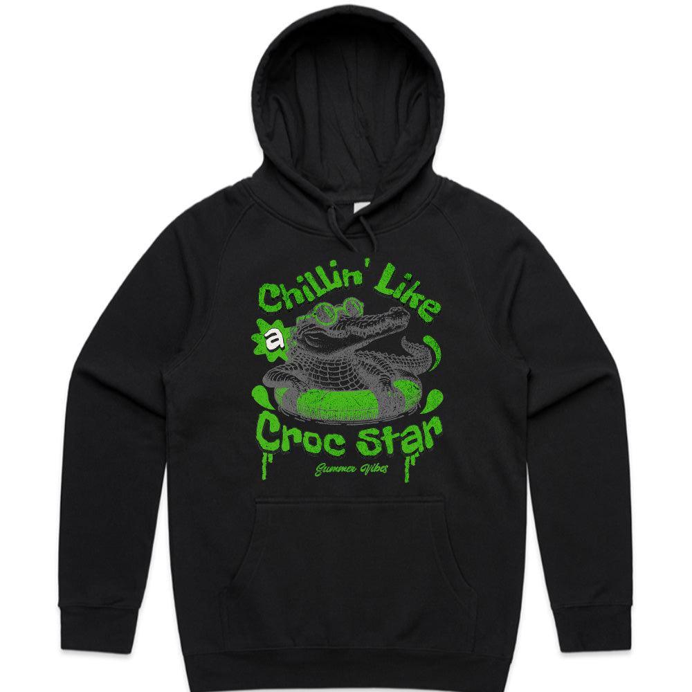 Croc Star Vibes – Chillin’ Edition Tee