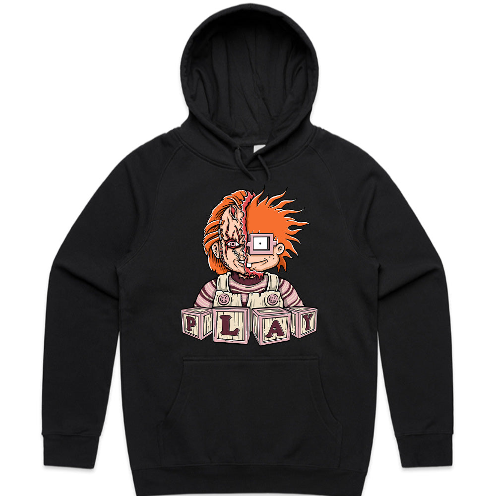Playtime Paradox – Dual Horror Tee