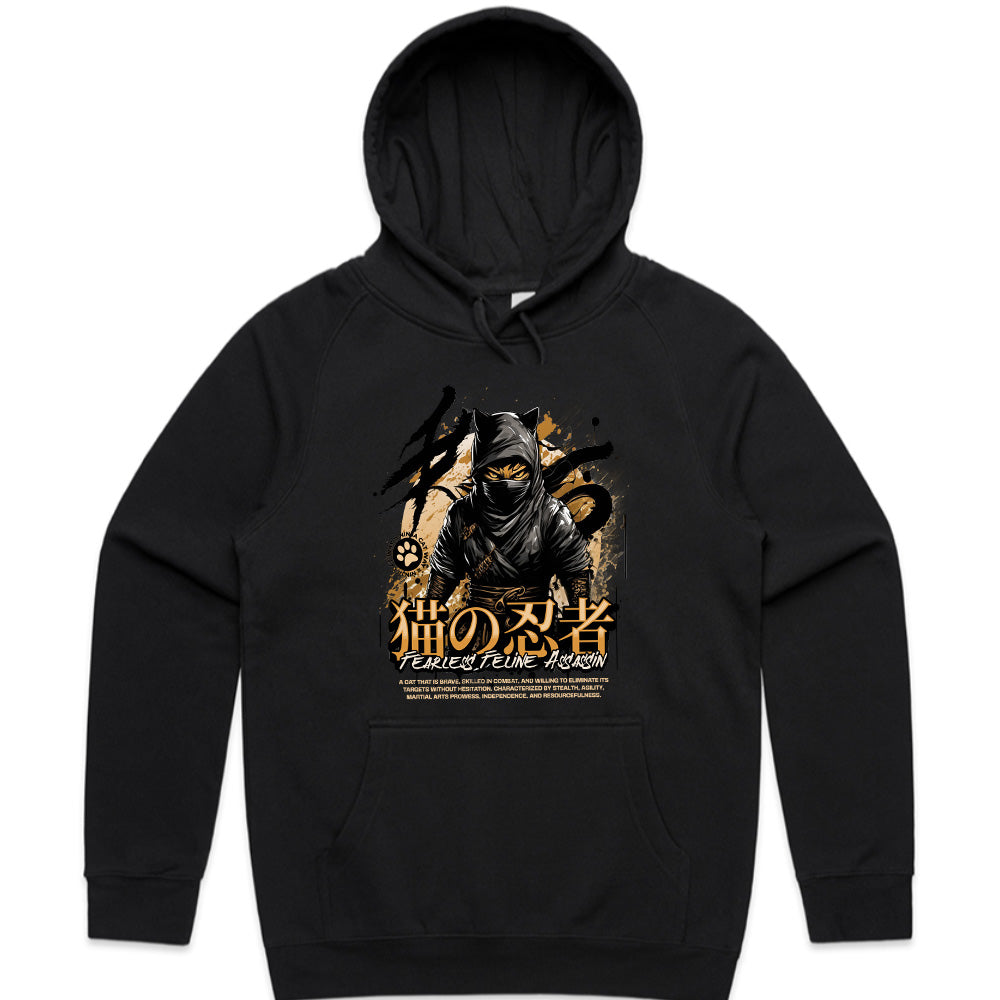 Shadow Prowler Tee – “Fearless Feline Assassin” Limited Edition