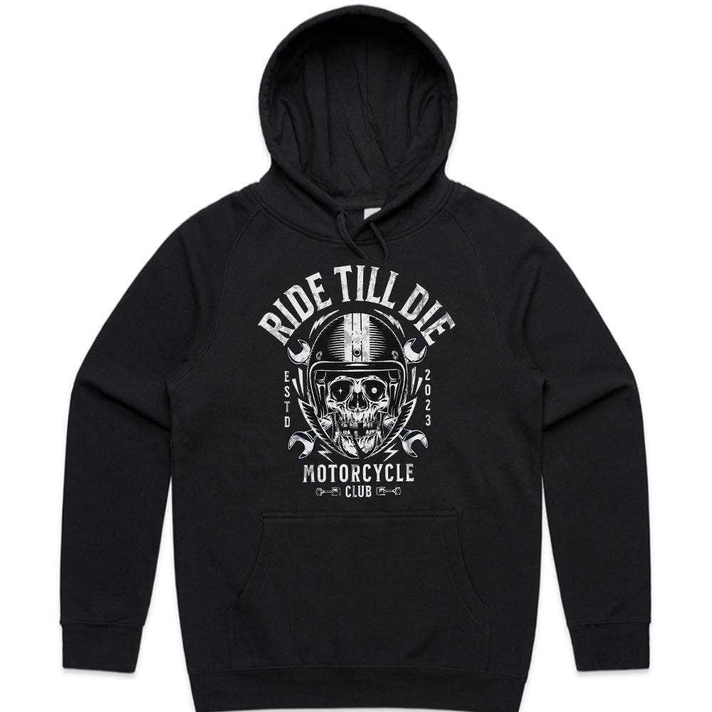 Ride Till Die Motorcycle Club T-Shirt – Born to Ride, Destined to Roar