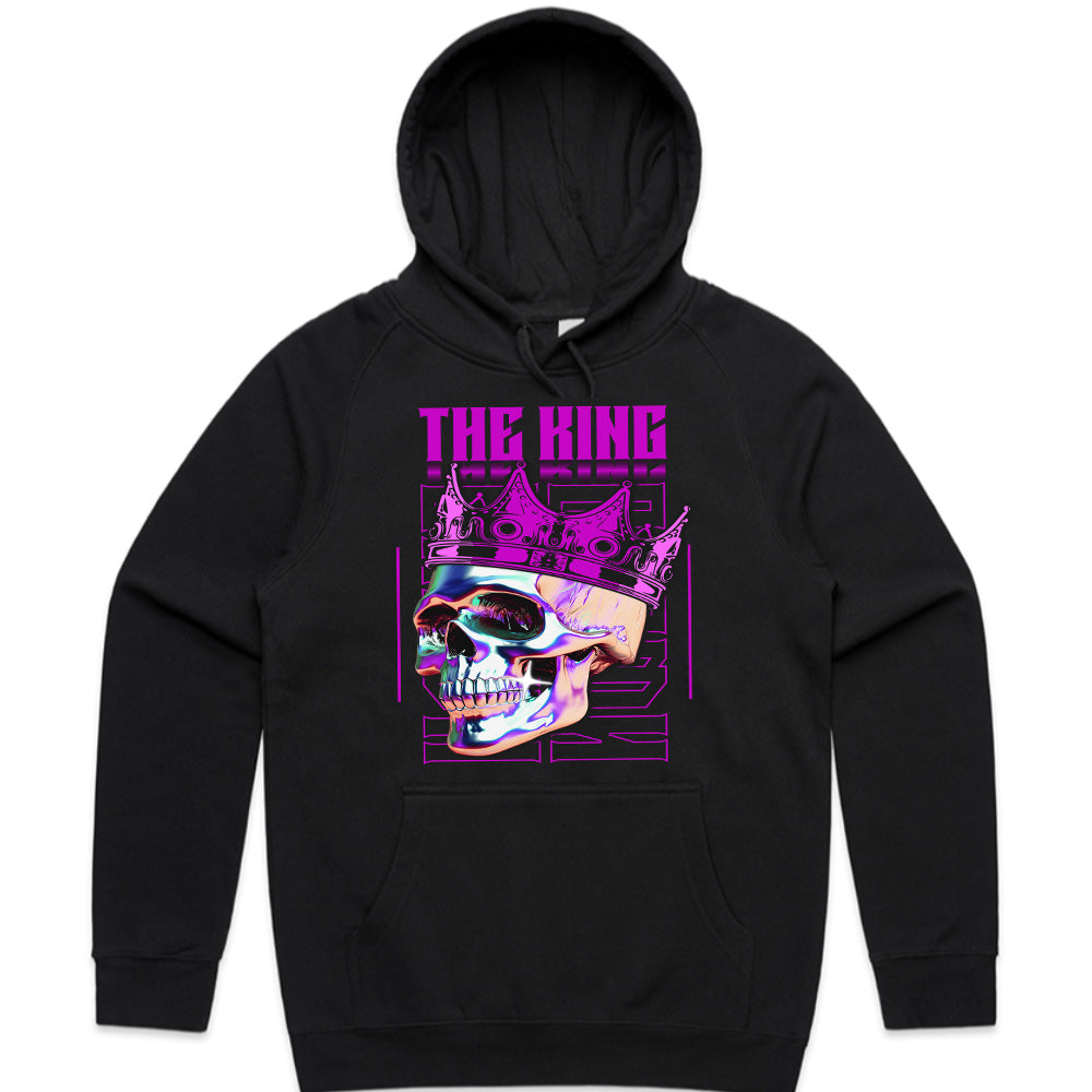 The King: Neon Skull Royalty Tee