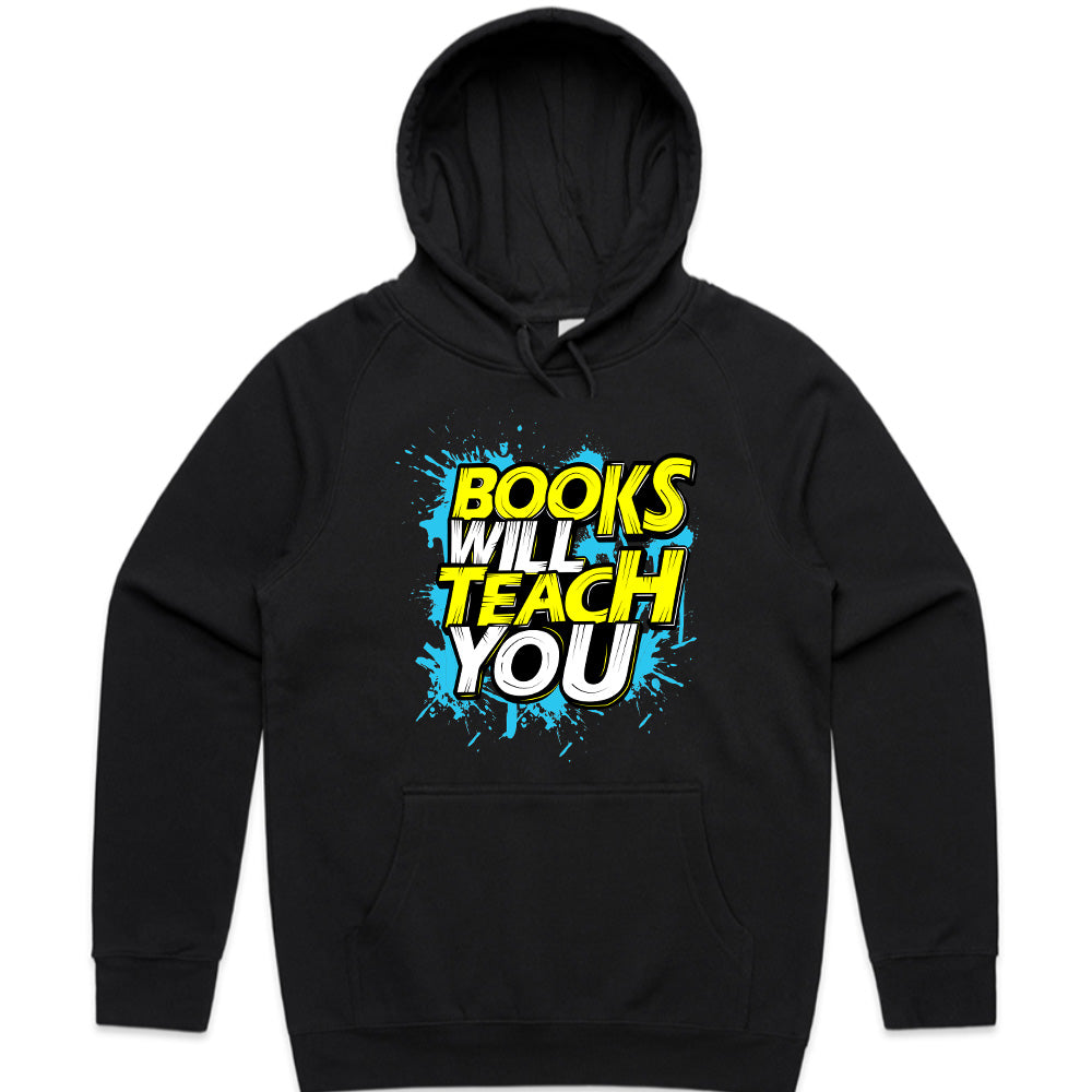 Knowledge Blast: Books Will Teach You - Edgy Reader Graphic Tee