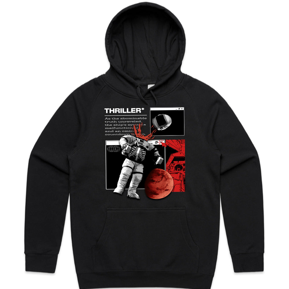 Cosmic Thriller: Astronaut Horror Tee