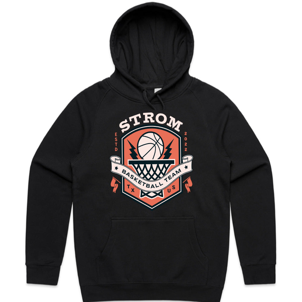 Storm Hoops: Vintage Basketball Team Tee