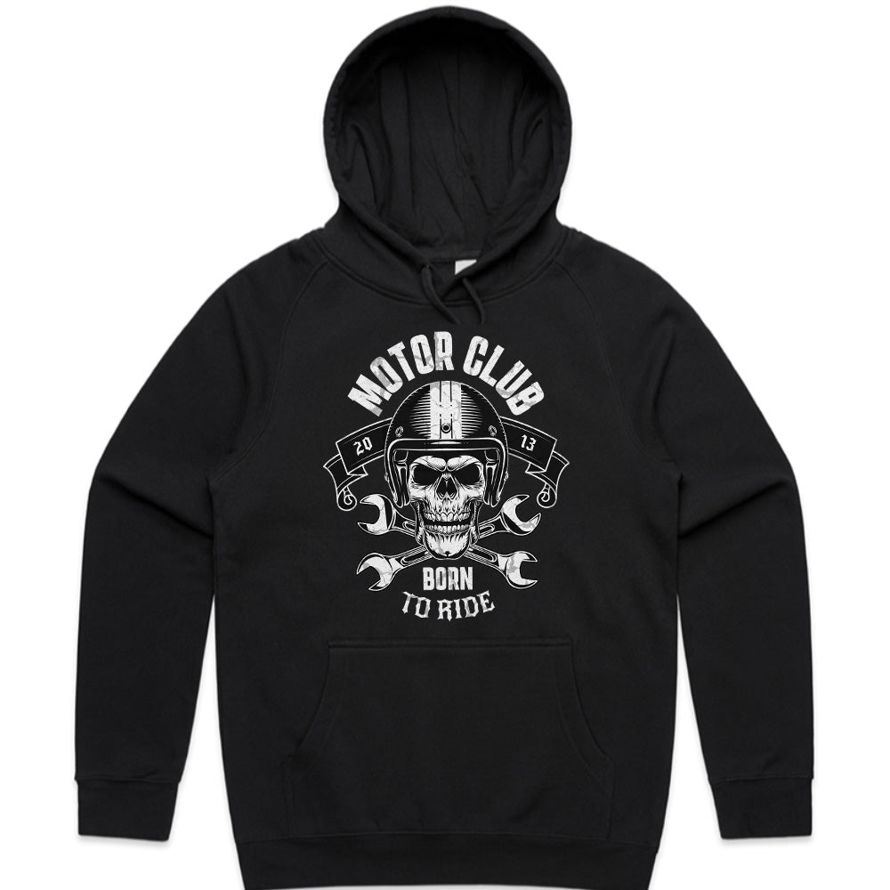 Motor Club Born to Ride T-Shirt – Brotherhood, Power & the Open Road
