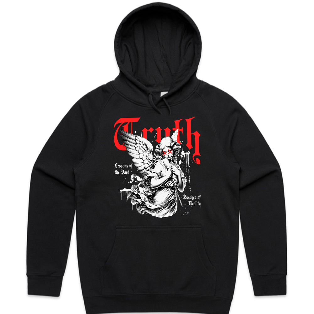 Veiled Verity: Gothic Angel Truth Tee
