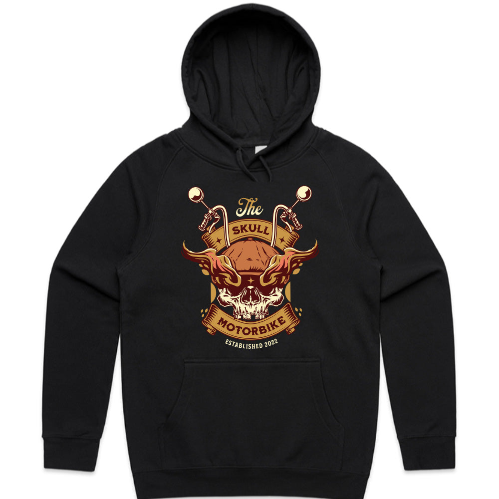 Skull Motorbike: Flame Rider Est. 2022 Graphic Tee