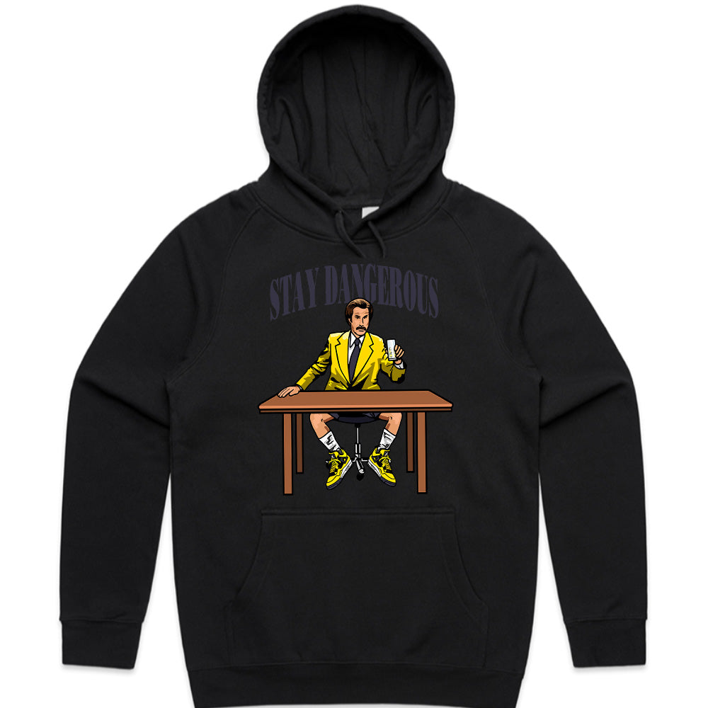 Stay Dangerous" Desk Boss Graphic Tee