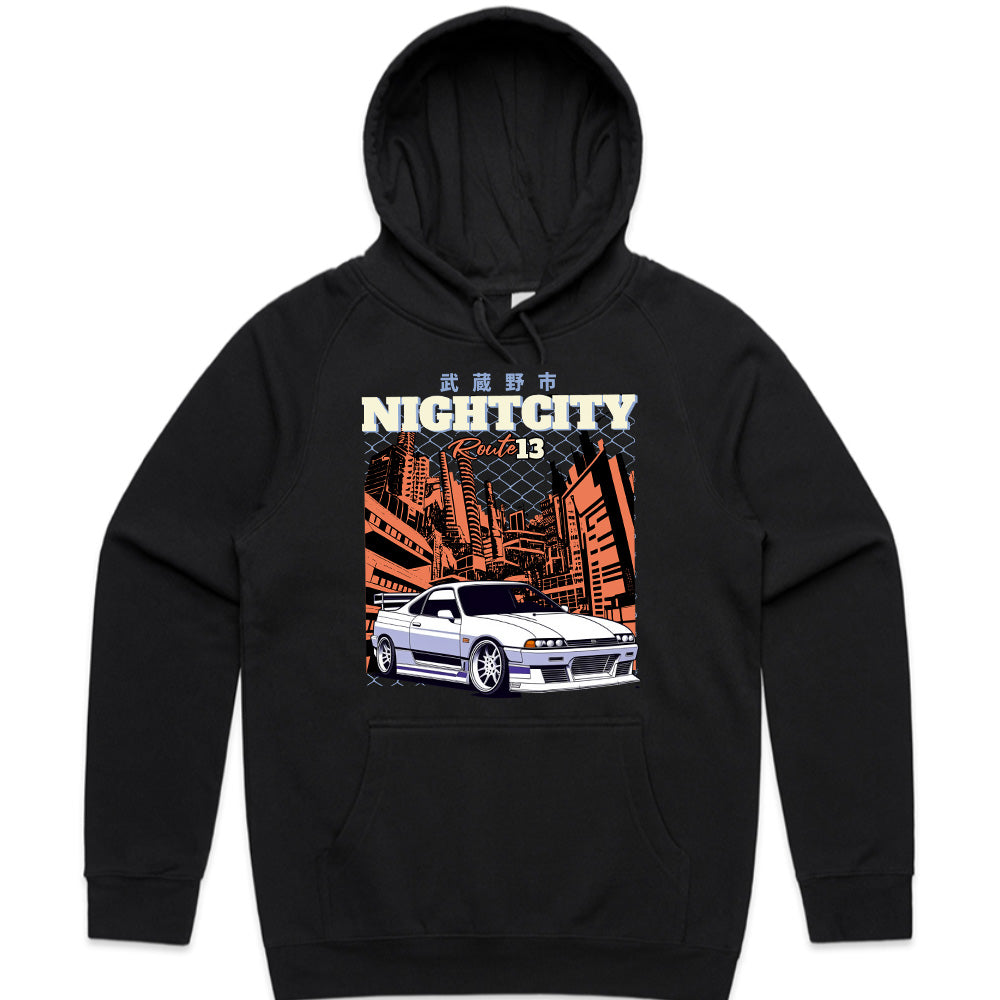 NightCity Route 13 JDM Car T-Shirt