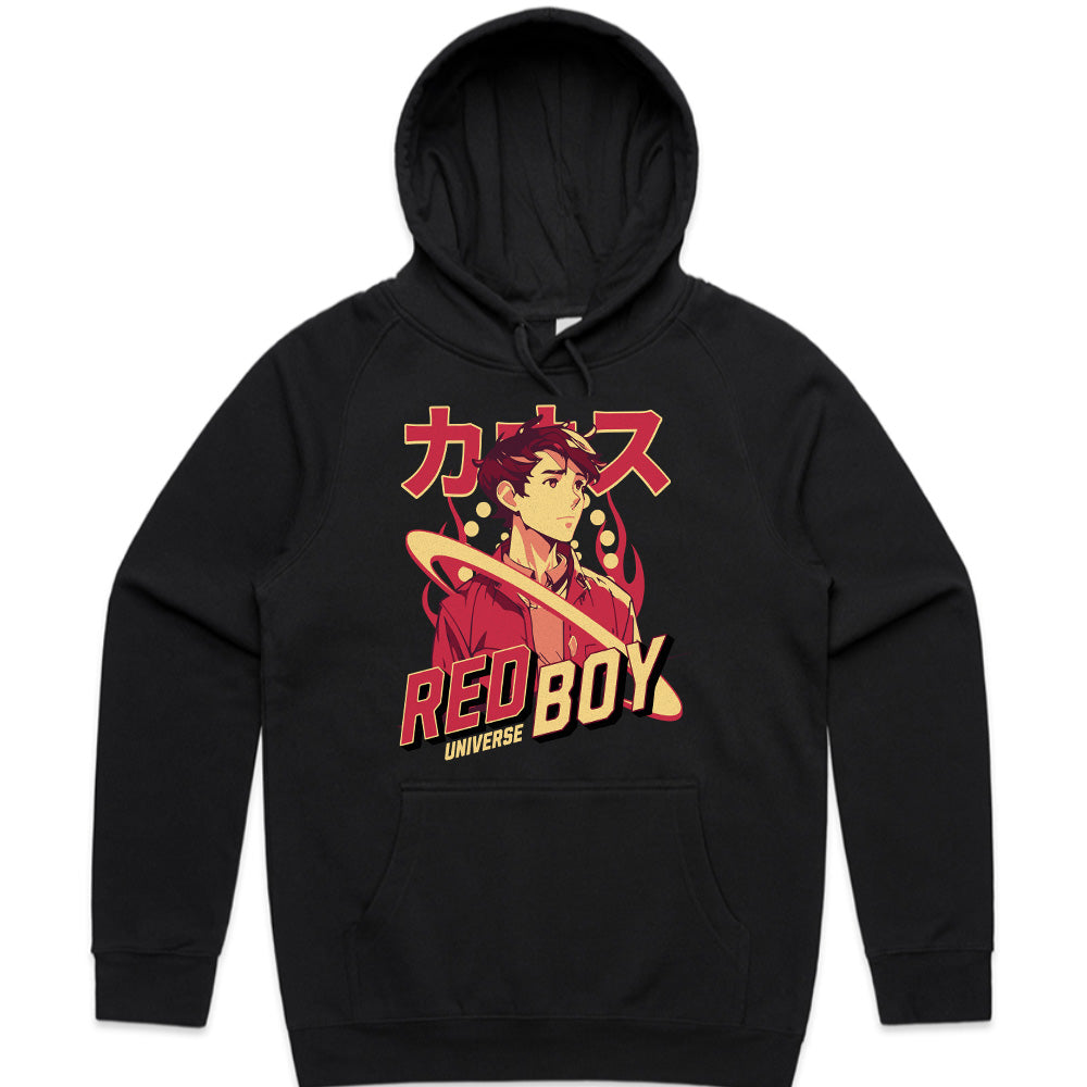 Red Boy Universe Anime Style T-Shirt