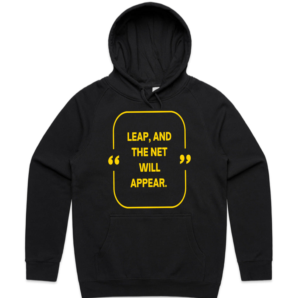 Leap of Faith" Inspirational Quote Tee