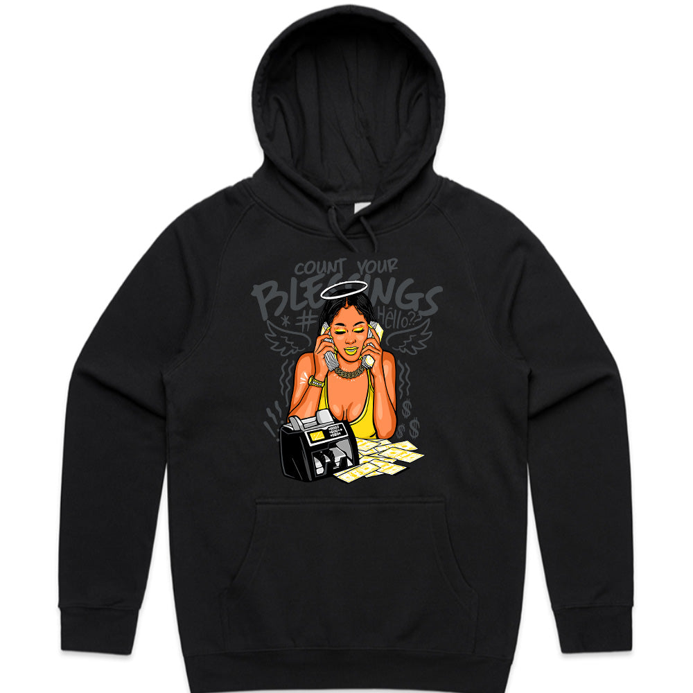 Count Your Blessings" Hustle & Halo Tee
