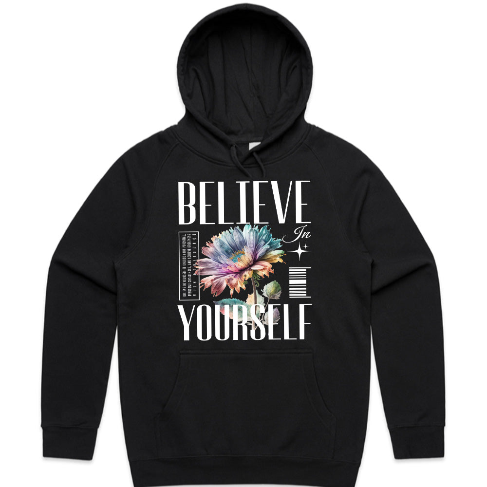 Radiant Bloom: Believe In Yourself Tee
