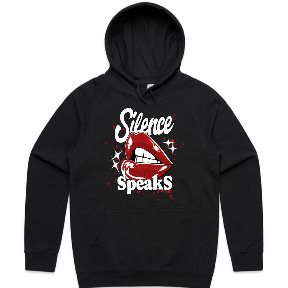 Silence Speaks: Bold Lip Statement Tee