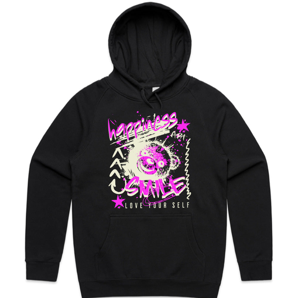 Happiness Graffiti: Love Yourself Street Art Tee