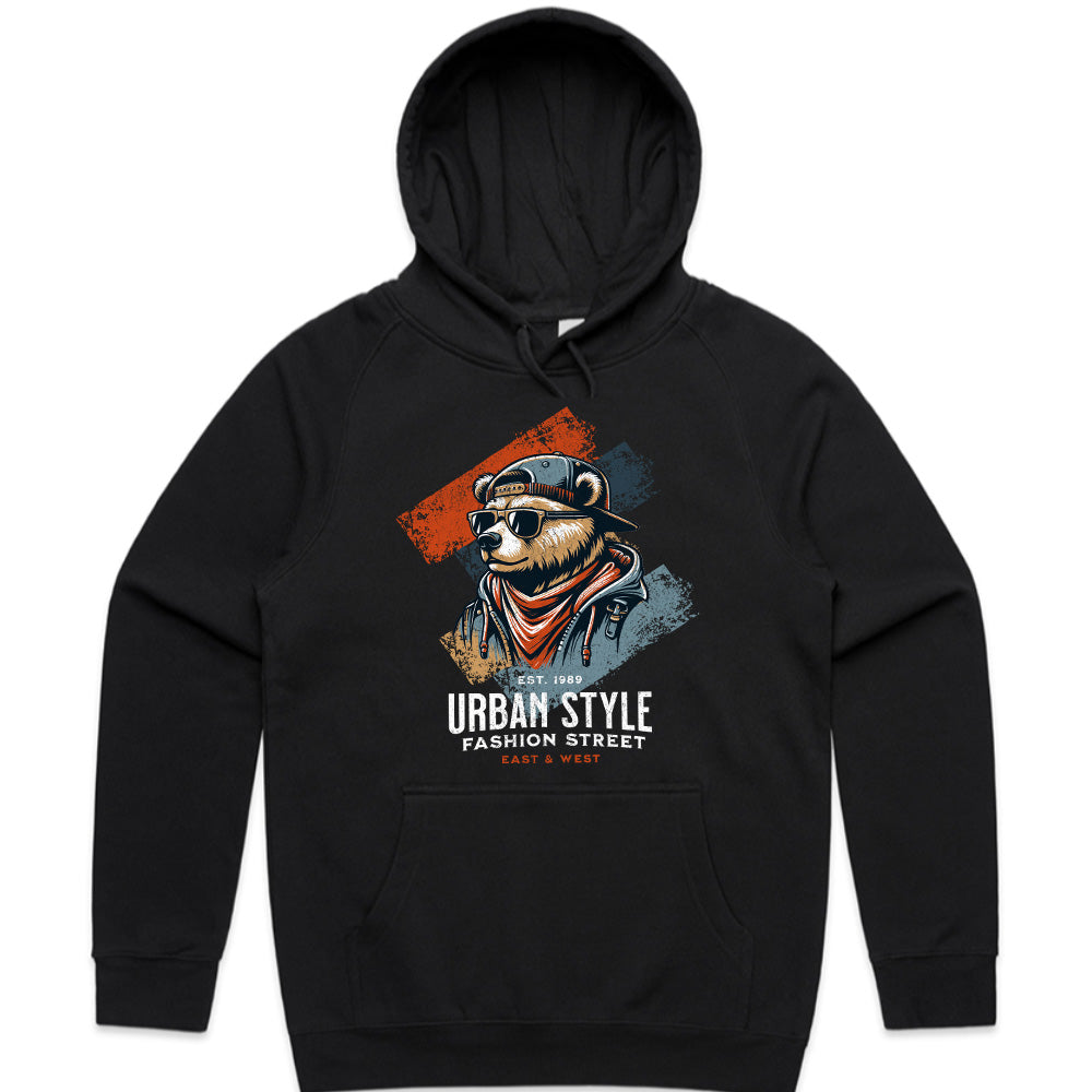 Urban Bear Vibe: Street Fashion King Tee