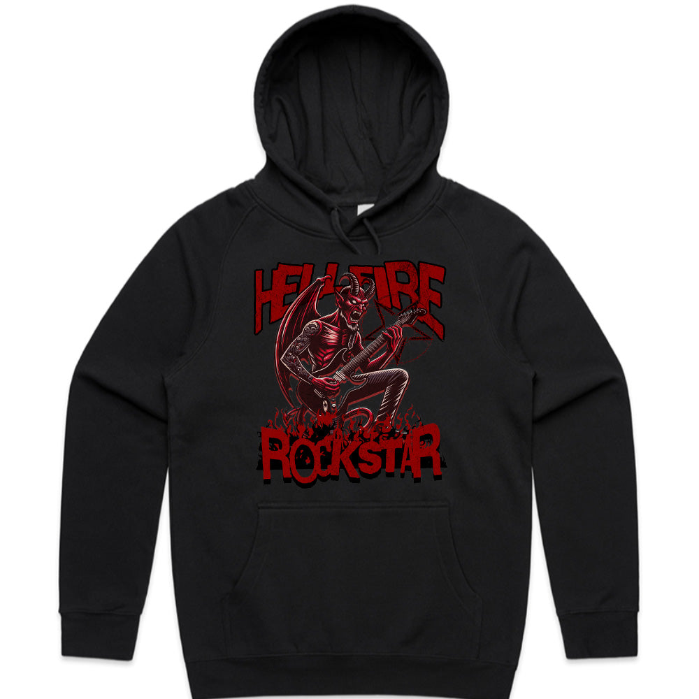 Hellfire Rockstar: Infernal Shredder Tee