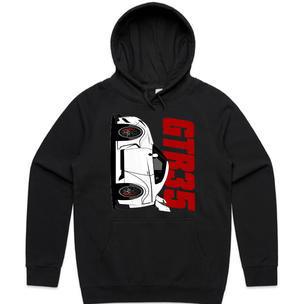 GT-R35 Side Profile Performance T-Shirt – Pure JDM Power