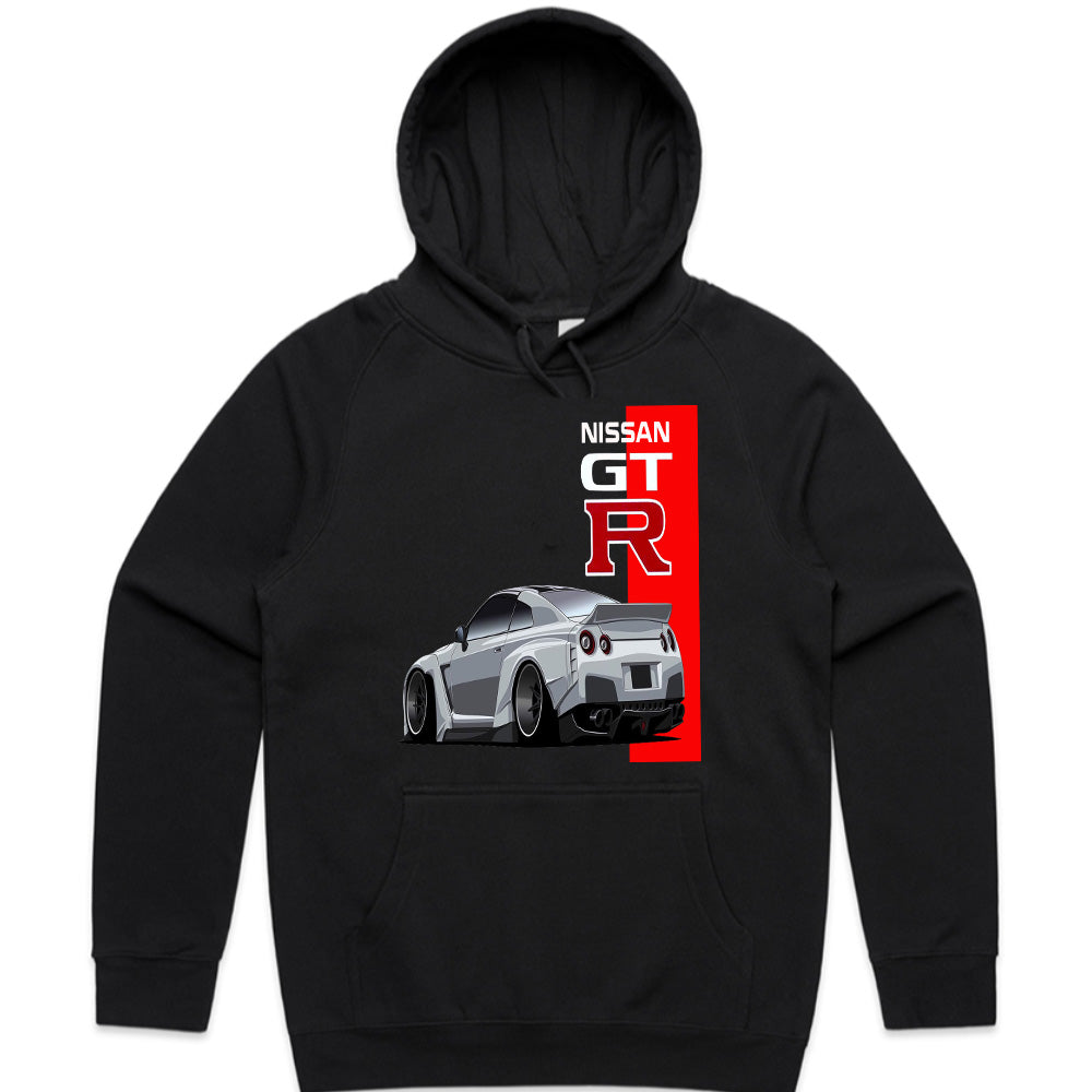 Nissan GT-R R35 Rear View Masterpiece T-Shirt – Widebody Legend