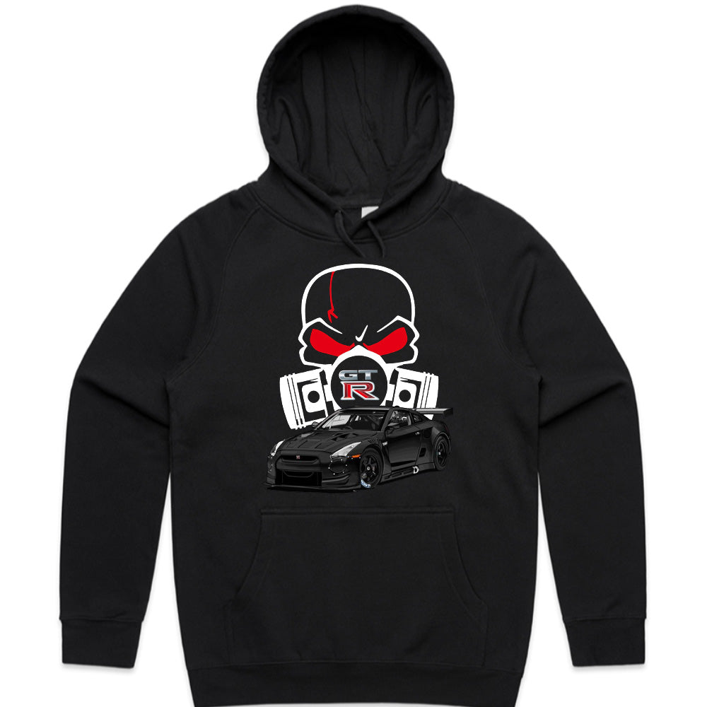 GT-R Skull Power T-Shirt — Street Beast Edition