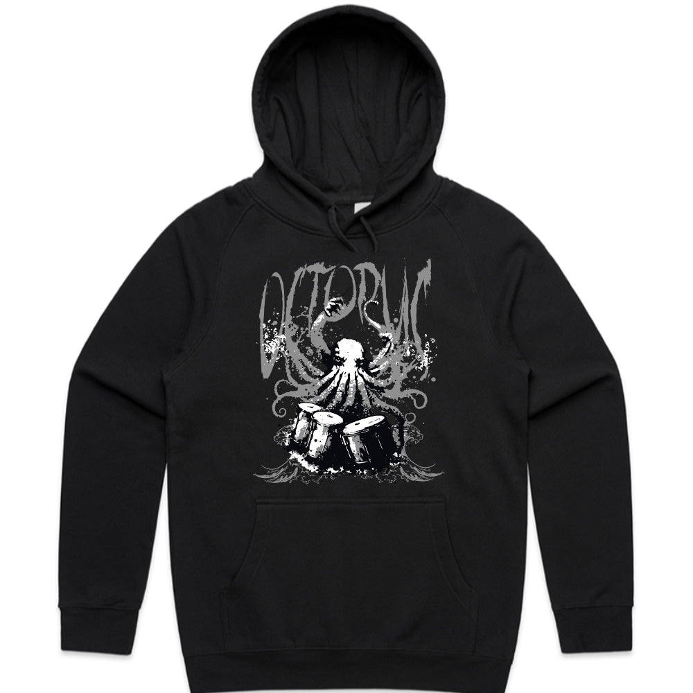 Octopus Drummer Kraken Beats T-Shirt
