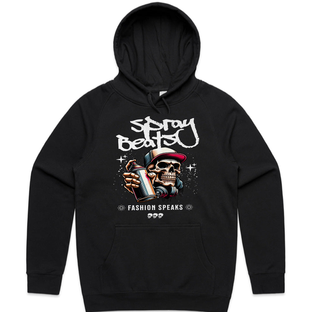 Spray Beats" Graffiti Skull Tee