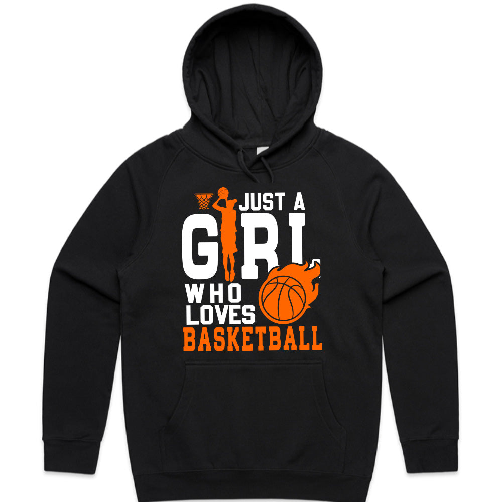 Court Queen: Just a Girl Who Loves Basketball Tee
