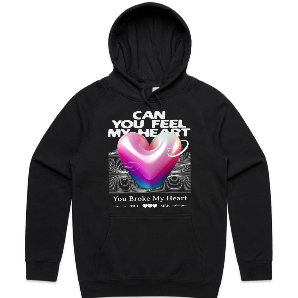 Can You Feel My Heart: Neon Lovewave Tee