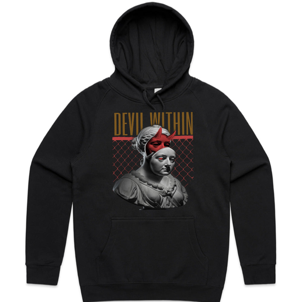 Devil Within" Masked Bust Tee