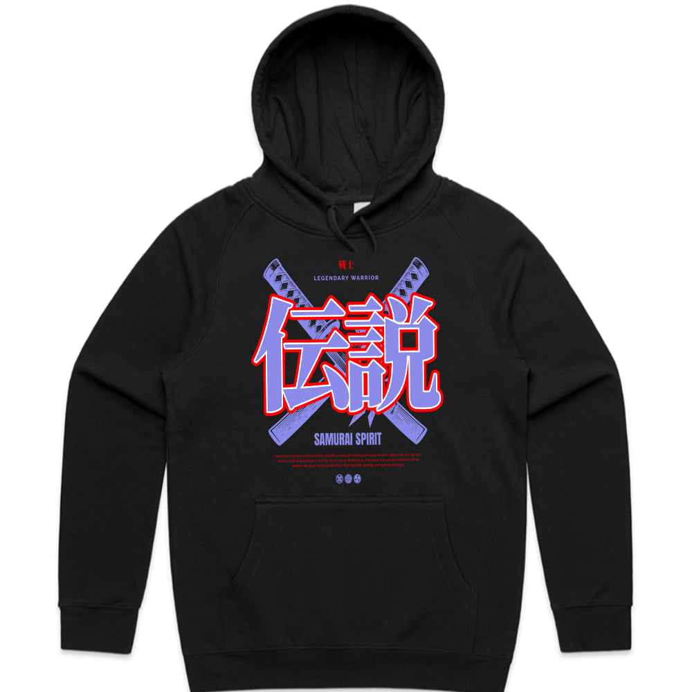 Samurai Spirit" Legendary Warrior Kanji Tee