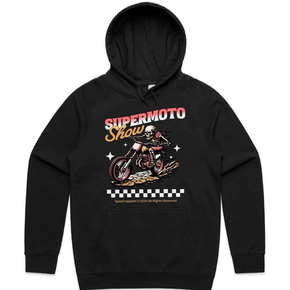 Bonebreaker Rally: Supermoto Skeleton Show Tee