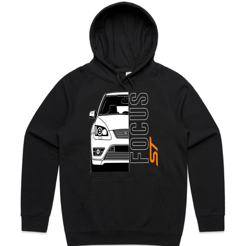 Focus ST Minimalist Front Profile T-Shirt – Clean Line Art Edition