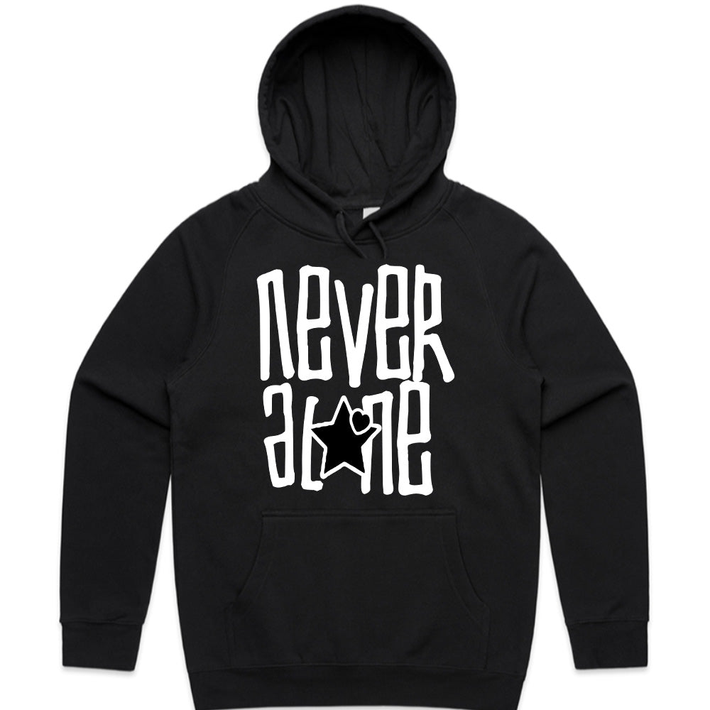 Never Alone: Heart & Star Statement Tee