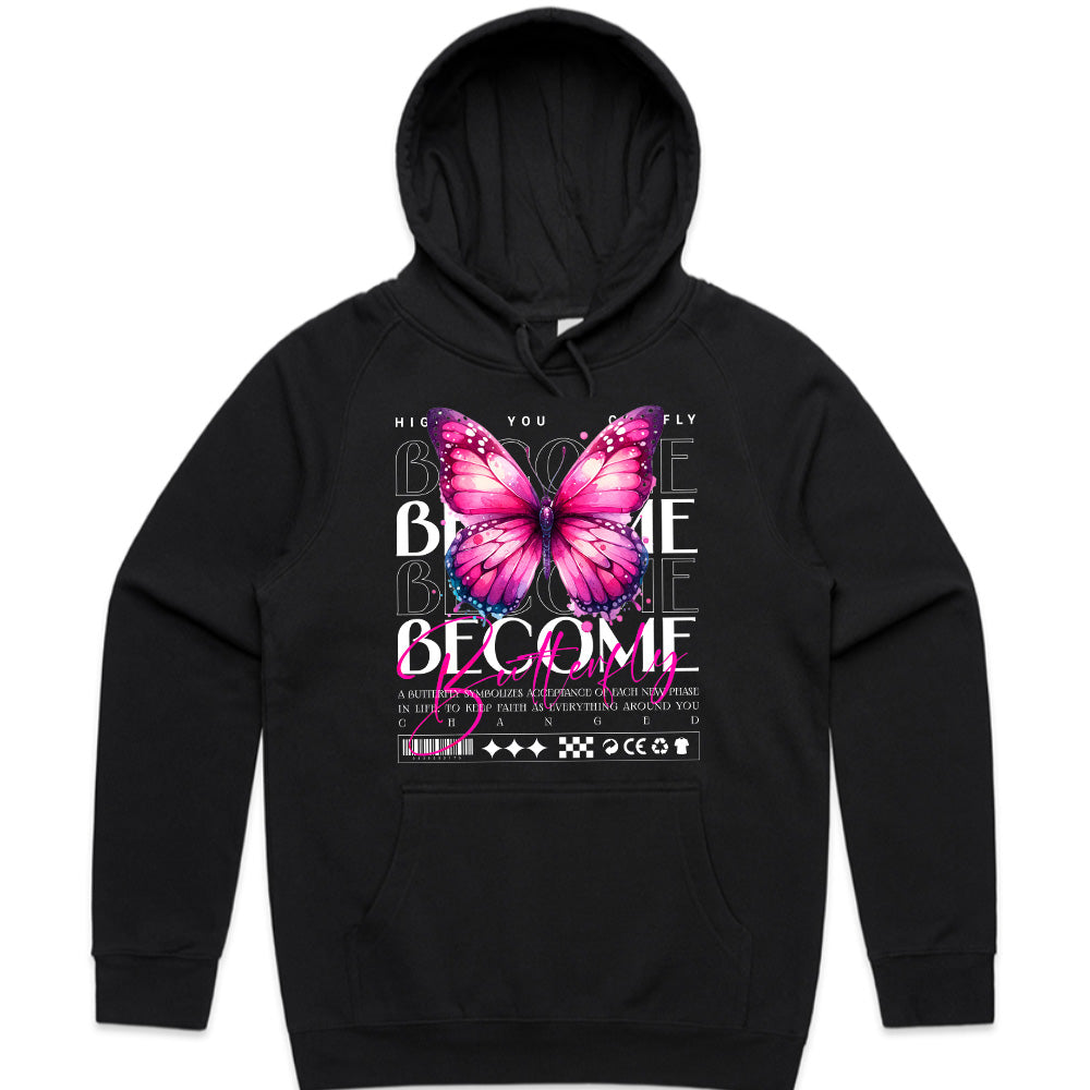 Become Butterfly: Transformation Tee