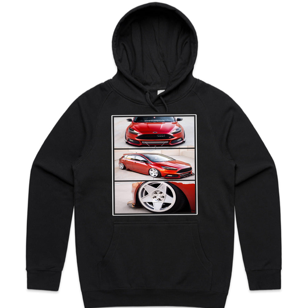 Ford Focus ST Slammed Edition T-Shirt – Static Stance Perfection