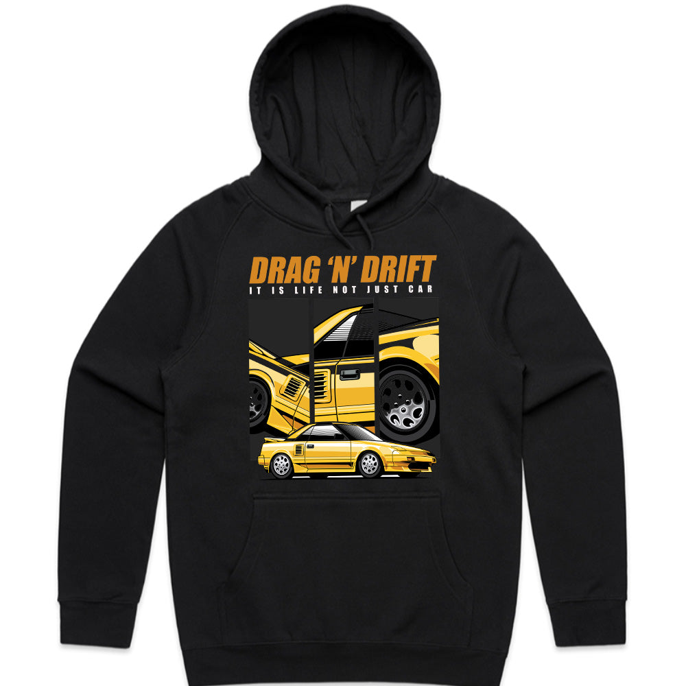 Drag ‘N’ Drift MR2 T-Shirt – Life Behind The Wheel Edition