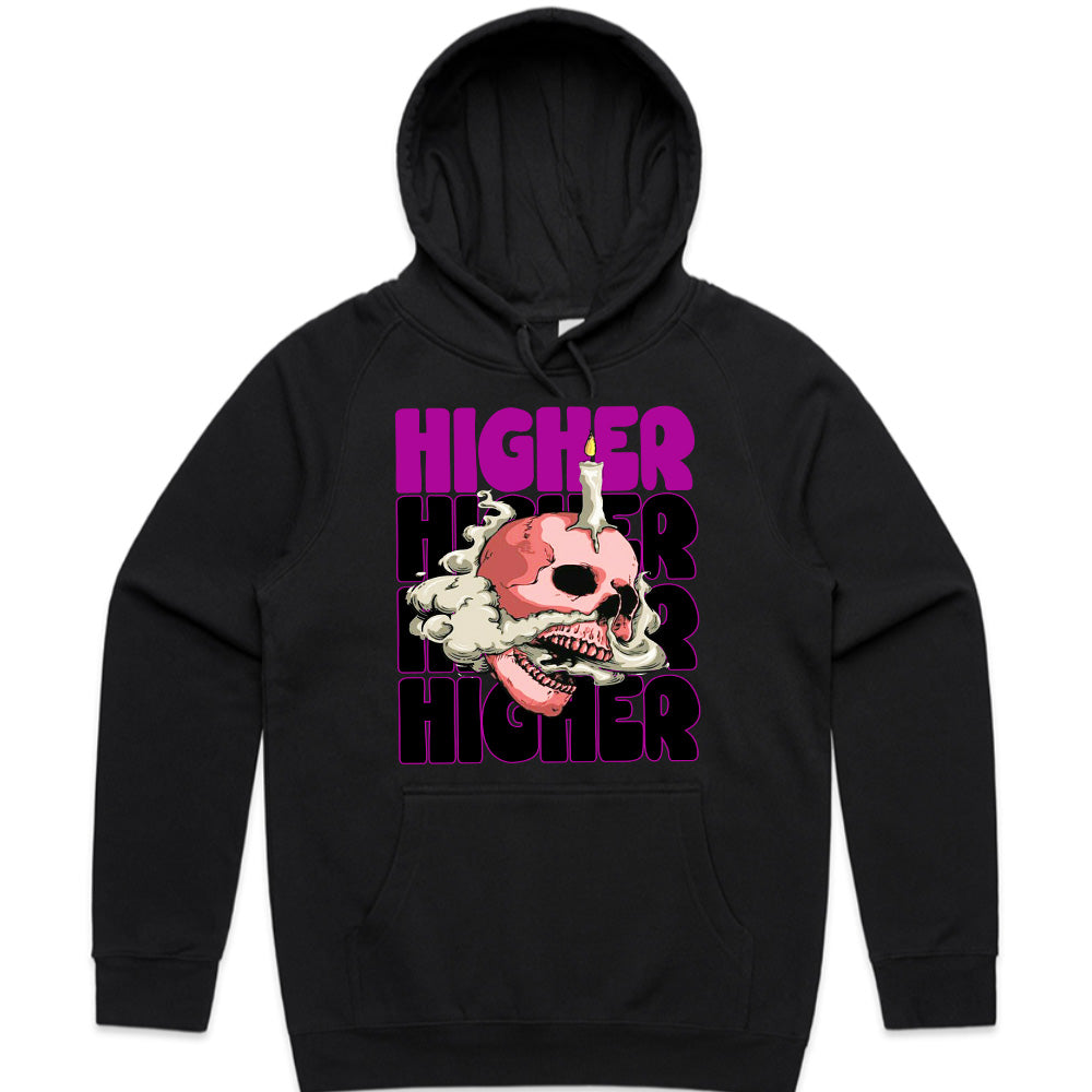 Ascend in Chaos: Higher Skull Smoke Tee