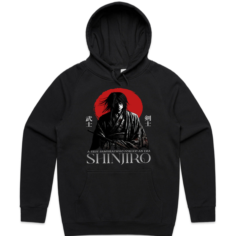 Crimson Legacy: Shinjiro the Eternal Samurai Tee
