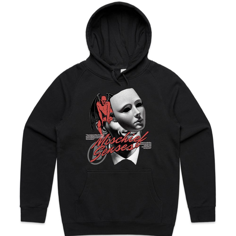 Sinister Whispers: Mischief Senses Tee