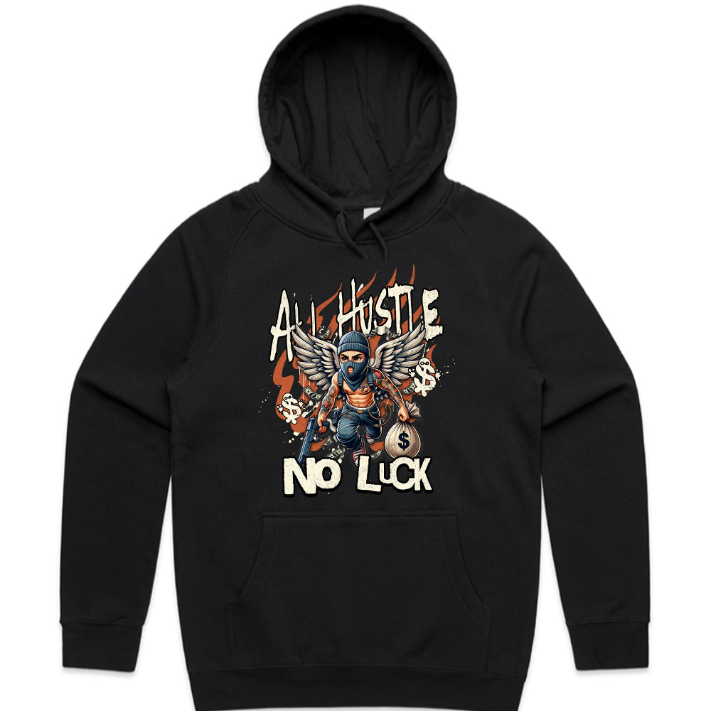 Relentless Grind: All Hustle No Luck Tee