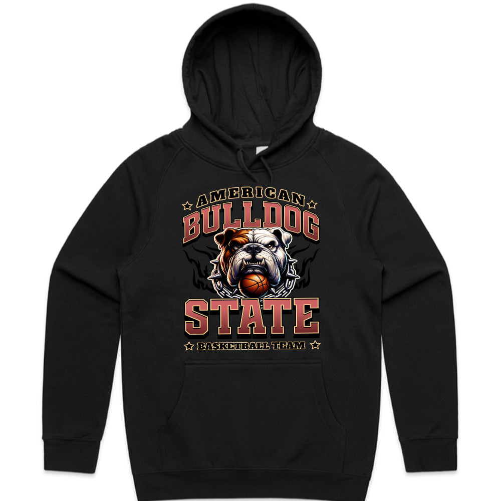 Iron Grit: American Bulldog State Basketball Tee