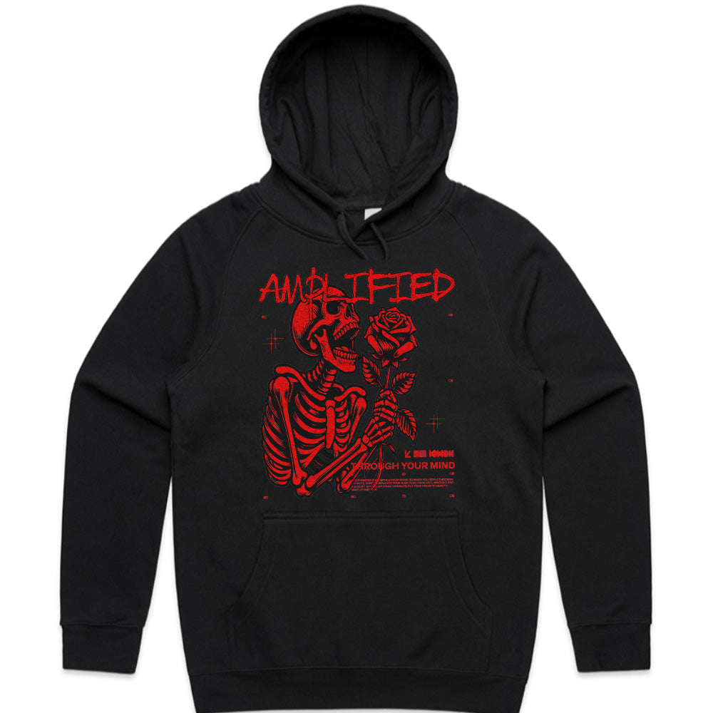 Neon Afterlife: Amplified Skeleton Tee
